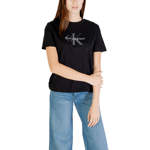 Calvin Klein Jeans HERO SS CLASSIC MONO LV047B865G Crna