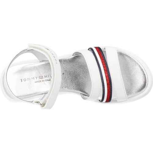 Tommy Hilfiger STRIPES TIRA ADHESIVA SANDAL Bijela