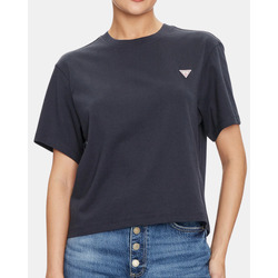 Odjeća Žene
 Majice / Polo majice Guess W4YI05 K8HM0 Crna