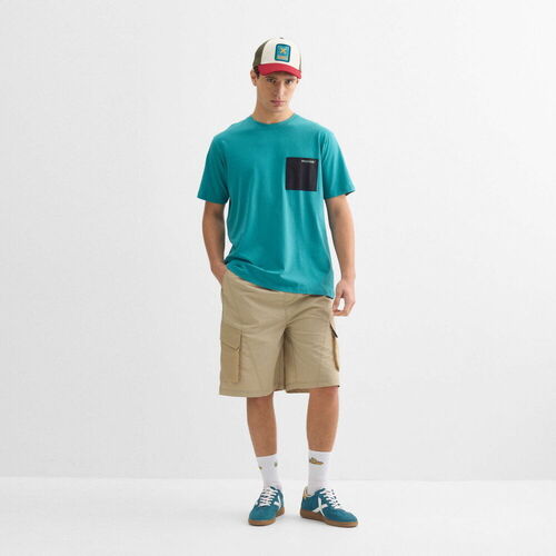 Odjeća Muškarci
 Majice kratkih rukava Munich Oversize t-shirt boxes streetwear Plava