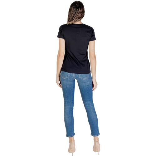 Liu Jo ECS T-SHIRT MODA M/C UF5266 JS904 Crna