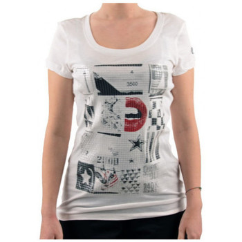 Odjeća Žene
 Majice / Polo majice Converse t.shirt donna Paillettes Bijela