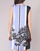 Odjeća Žene
 Kratke haljine Sisley LAPOLLA Plava / Bijela / Crna