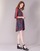 Odjeća Žene
 Kratke haljine Sisley CEPAME Crna / Crvena / Plava