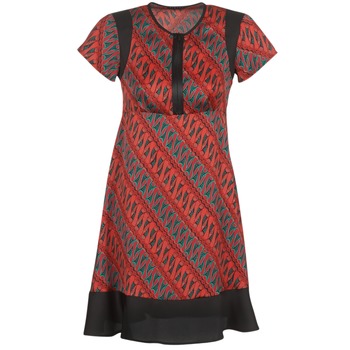 Odjeća Žene
 Kratke haljine Sisley ZEBRIOLO Crvena / Crna
