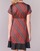 Odjeća Žene
 Kratke haljine Sisley ZEBRIOLO Crvena / Crna