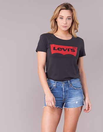 Odjeća Žene
 Majice dugih rukava Levi's THE PERFECT TEE Crna