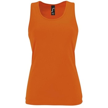 Odjeća Žene
 Majice s naramenicama i majice bez rukava Sols SPORT TT WOMEN Narančasta