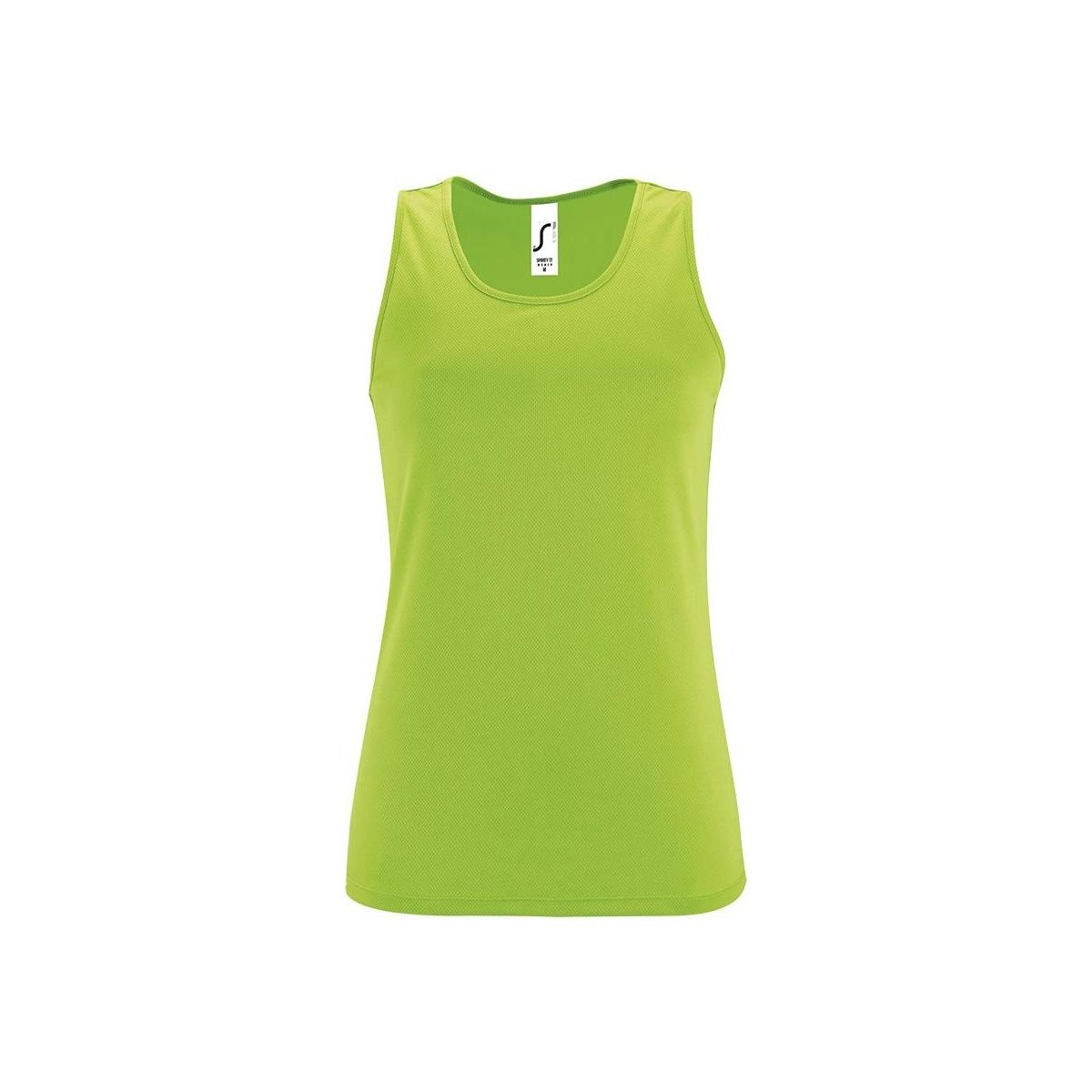 Odjeća Žene
 Majice s naramenicama i majice bez rukava Sols SPORT TT WOMEN Zelena