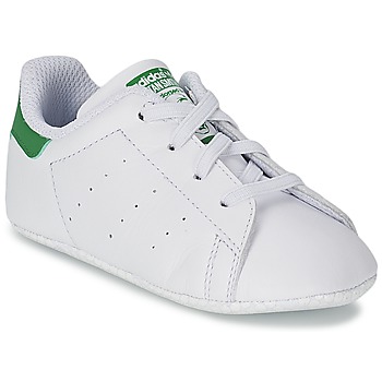 Obuća Djeca Niske tenisice adidas Originals STAN SMITH CRIB Bijela / Zelena