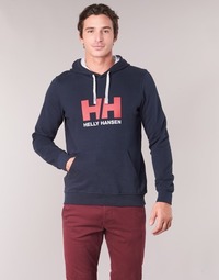 Odjeća Muškarci
 Sportske majice Helly Hansen HH LOGO HOODIE Blue