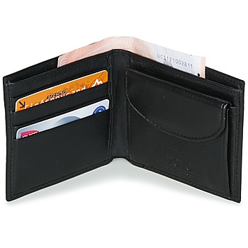 Polo Ralph Lauren EU BILL W/ C-WALLET-SMOOTH LEATHER Crna