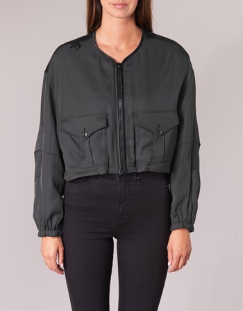 G-Star Raw RACKAM OS CROPPED BOMBER Crna
