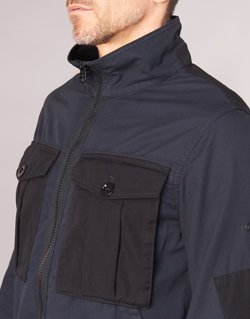G-Star Raw TYPE C UTILITY PM OVERSHIRT Crna