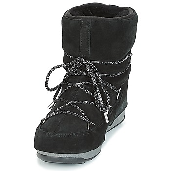 Moon Boot LOW SUEDE WP Crna