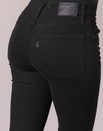 Levi's 724 HIGH RISE STRAIGHT Crna
