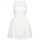Odjeća Žene
 Kratke haljine Brigitte Bardot AGNES Bijela