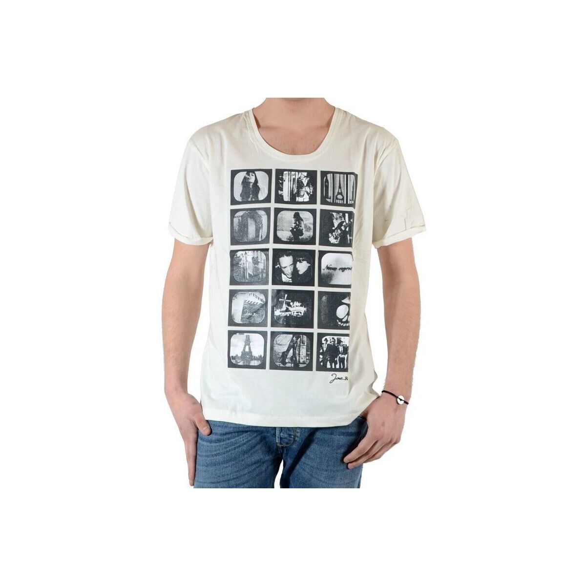 Odjeća Muškarci
 Majice kratkih rukava Joe Retro 30064 Bijela