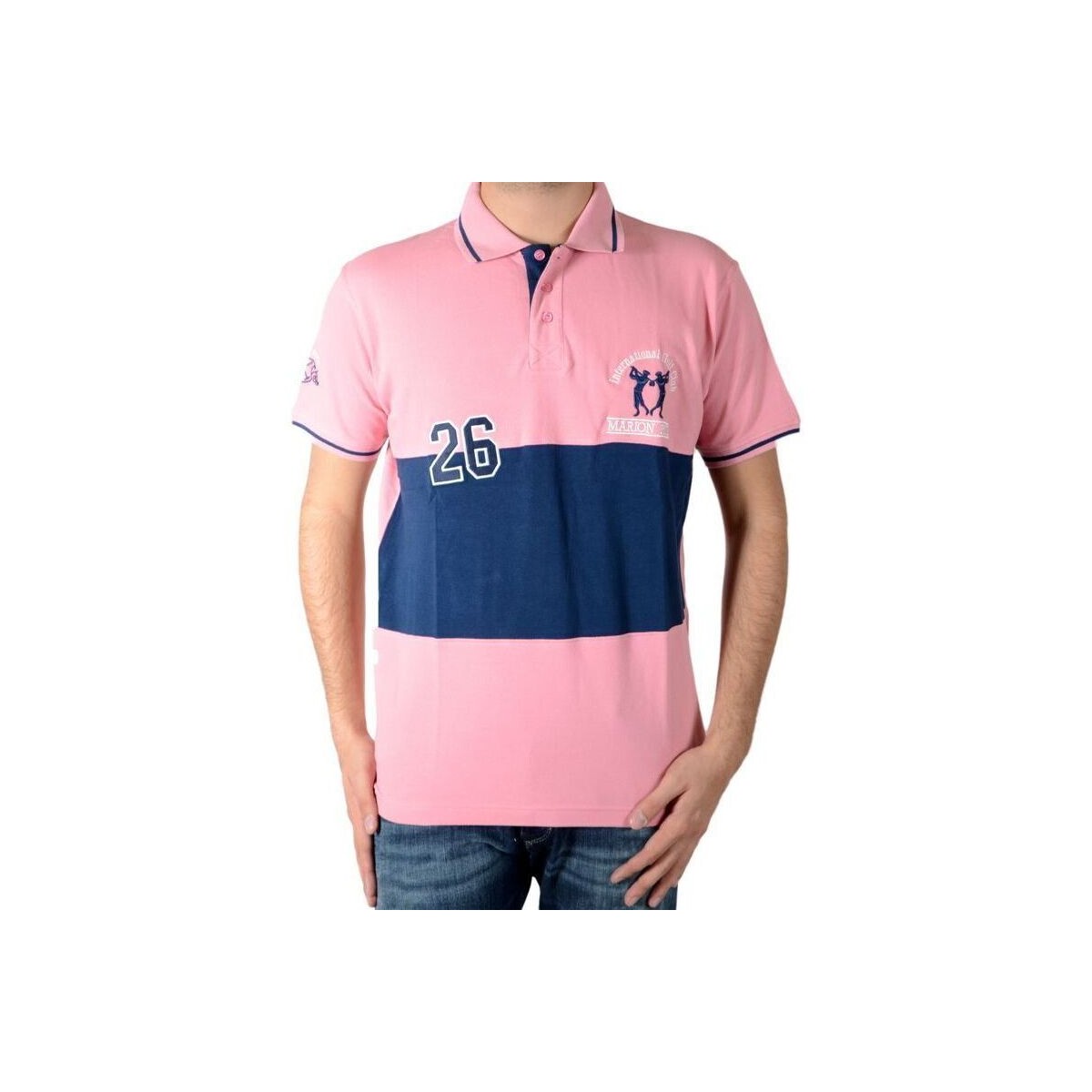 Odjeća Muškarci
 Polo majice kratkih rukava Marion Roth 55912 Ružičasta